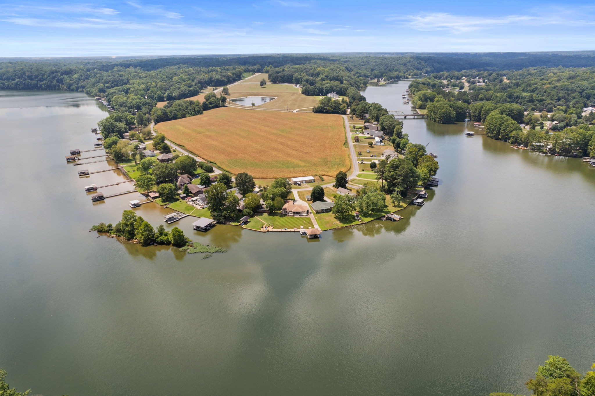 568 County Road 322 Florence, AL 35634 - Photo 56 of 60 an aerial view of a house with a ocean view