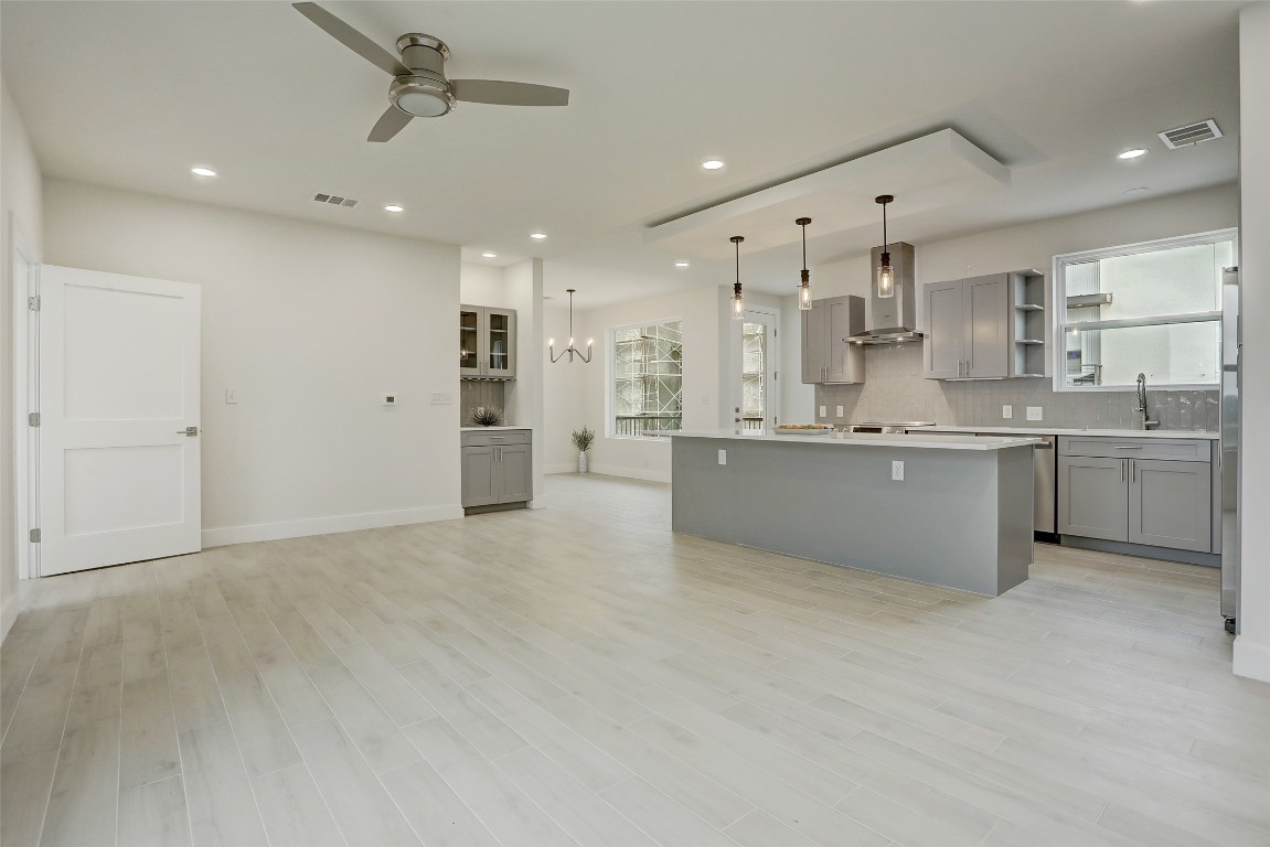 4300 Mansfield Dam Road, Unit 1421 / 1431 Austin, TX 78734 - Photo 10 of 32 a view of kitchen with stainless steel appliances granite countertop a refrigerator and a sink