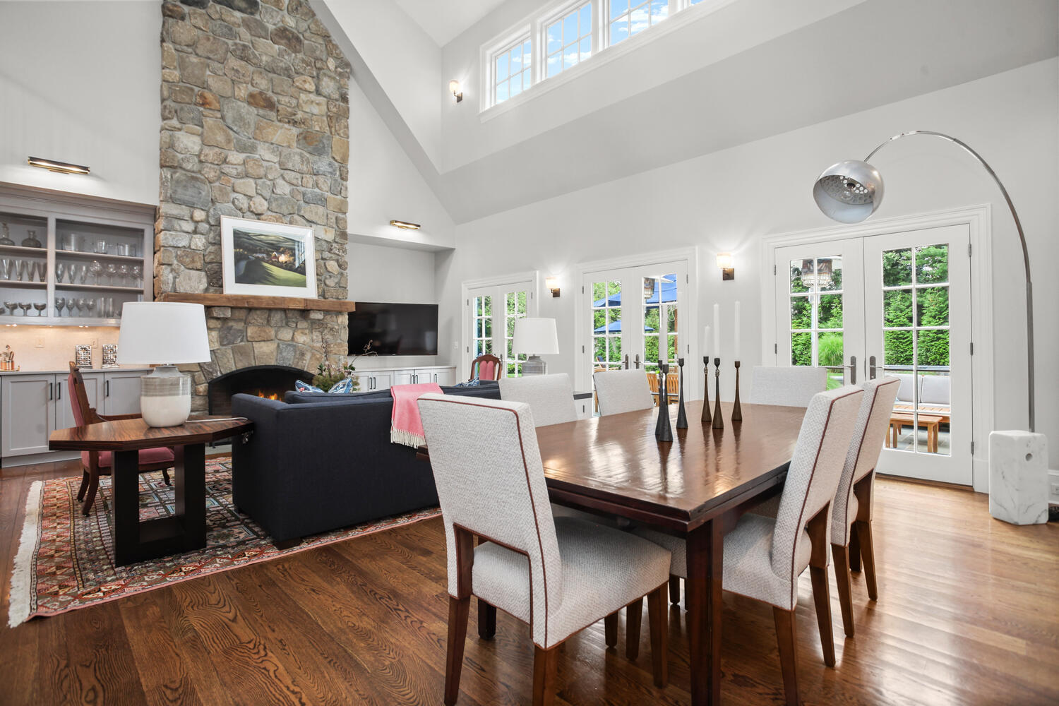 3 Half Mile Road Darien, CT 06820 - Photo 13 of 49 a view of a dining room with furniture window and wooden floor