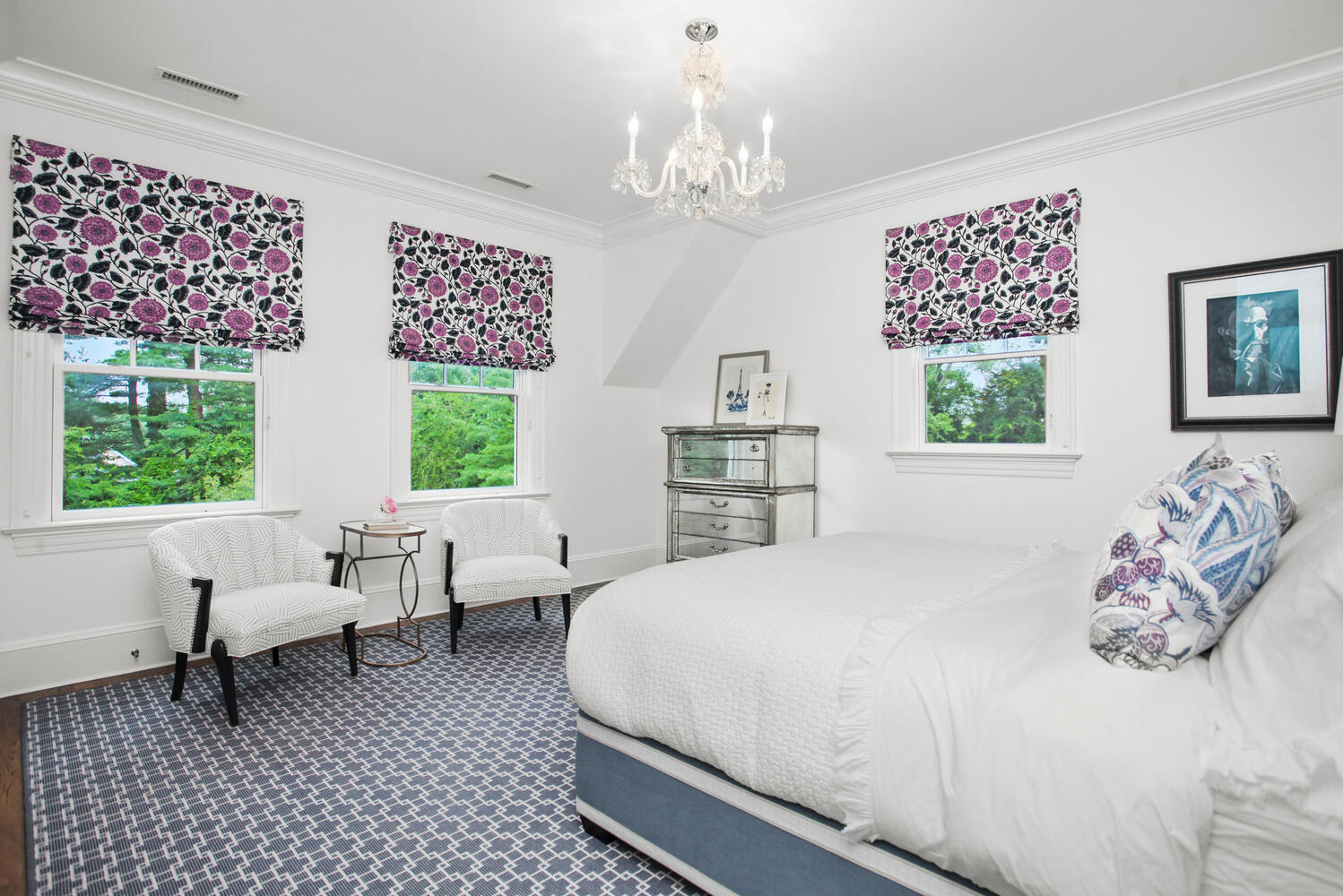 3 Half Mile Road Darien, CT 06820 - Photo 30 of 49 a bedroom with a large bed and a window