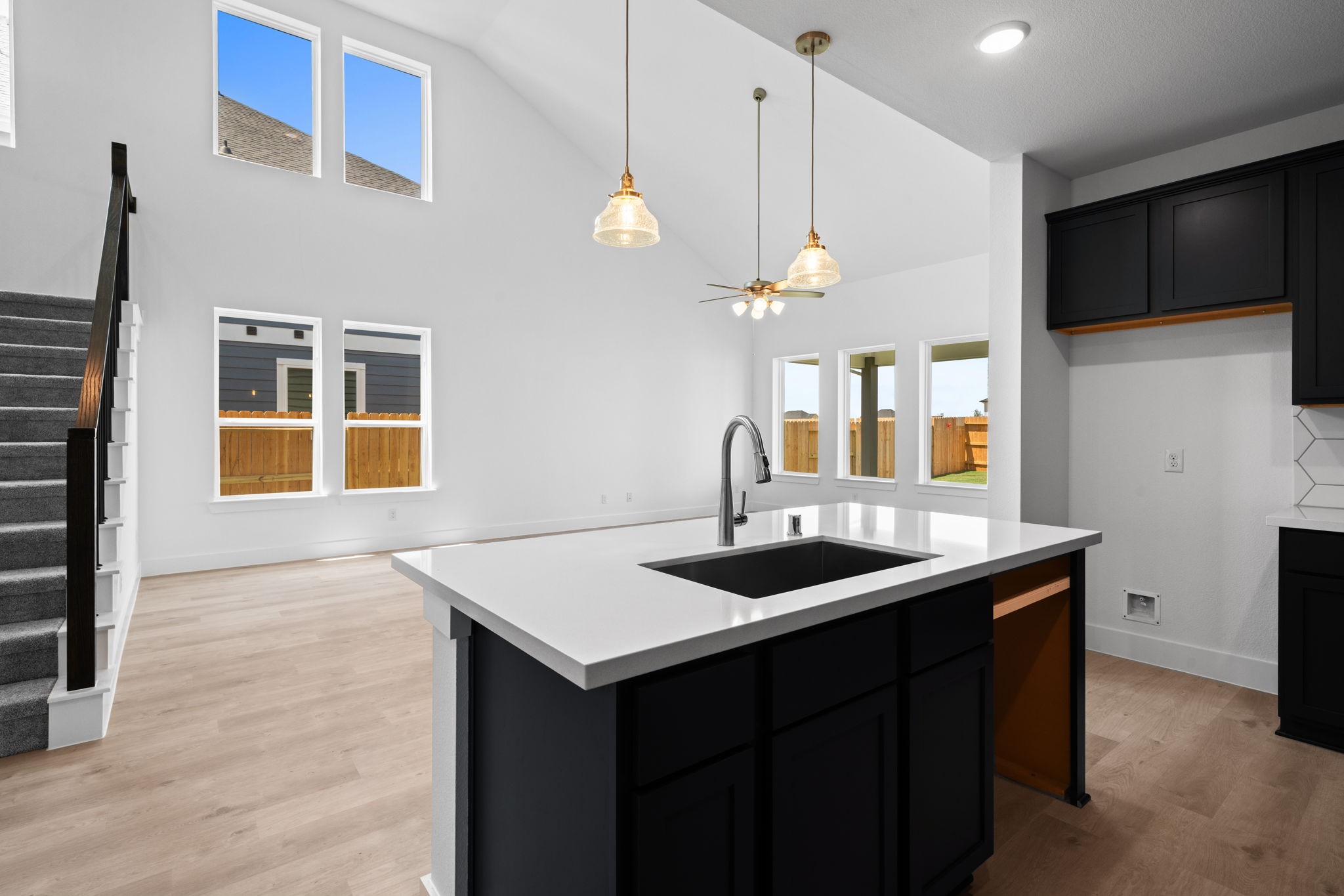 309 Gambels Quail Road Hempstead, TX 77445 - Photo 1 of 27 a kitchen with a sink and a refrigerator