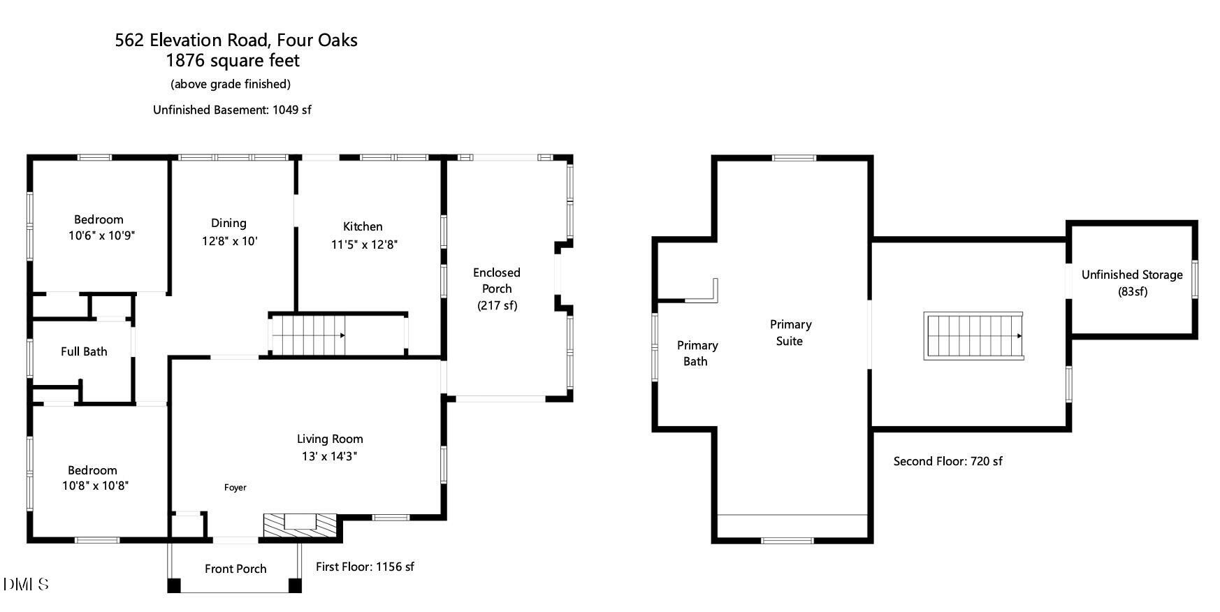 562 Elevation Road Four Oaks, NC 27524 - Photo 41 of 42 562 Elevation Road Sketch