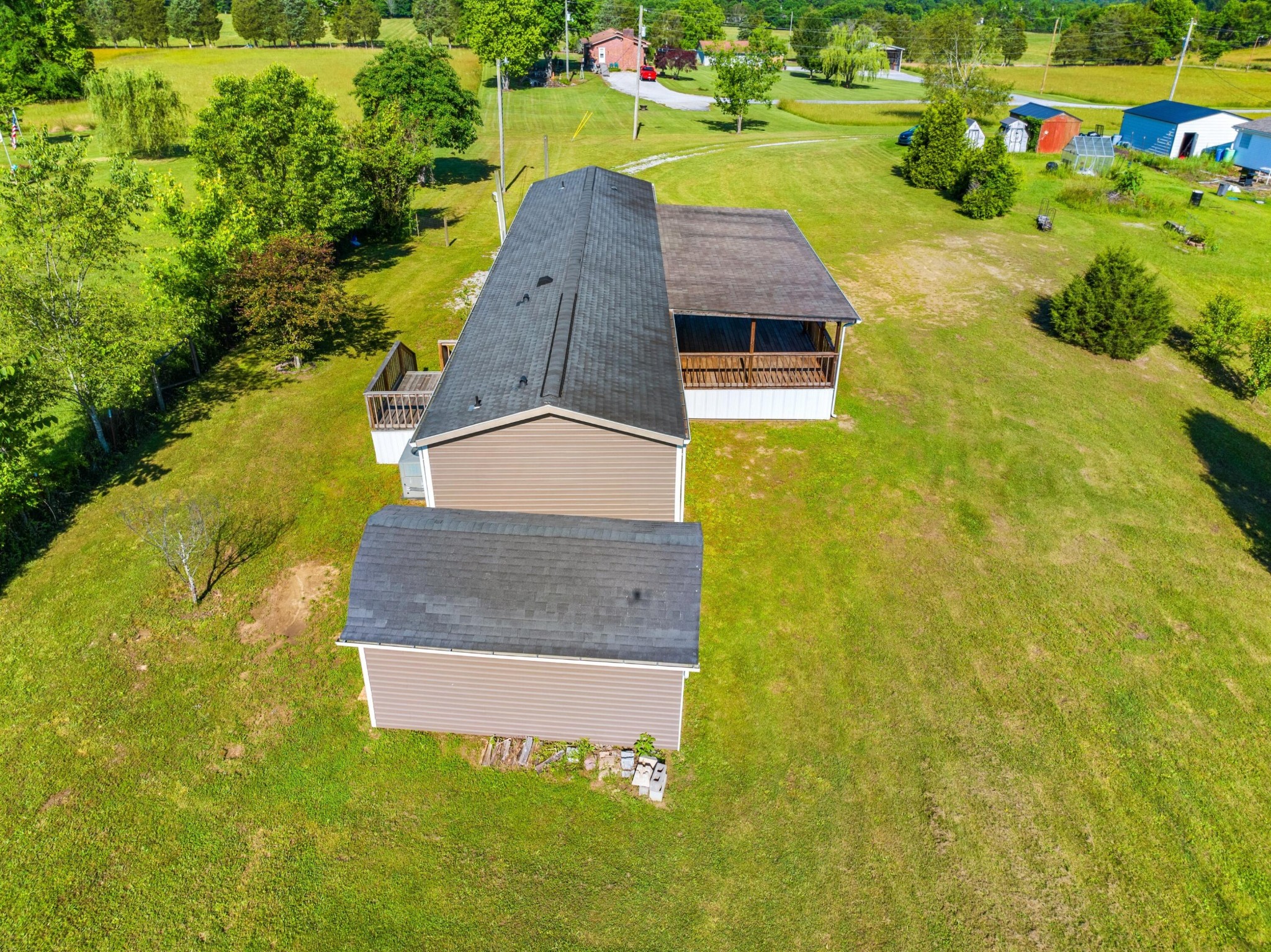 309 Rhodes Road New Market, TN 37820 - Photo 30 of 30 a view of a yard with an outdoor space