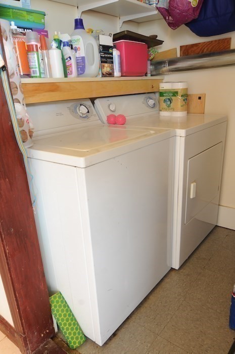 12 Braemore Road, Unit 2 Medford, MA 02155 - Photo 14 of 19 a utility room with dryer and washer