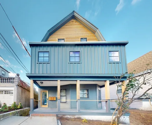 a view of a porch with furniture