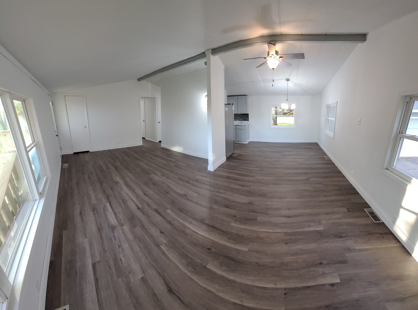 25544 Gaulrapp Road Rock Falls, IL 61071 - Photo 5 of 18 wooden floor in an empty room with a window