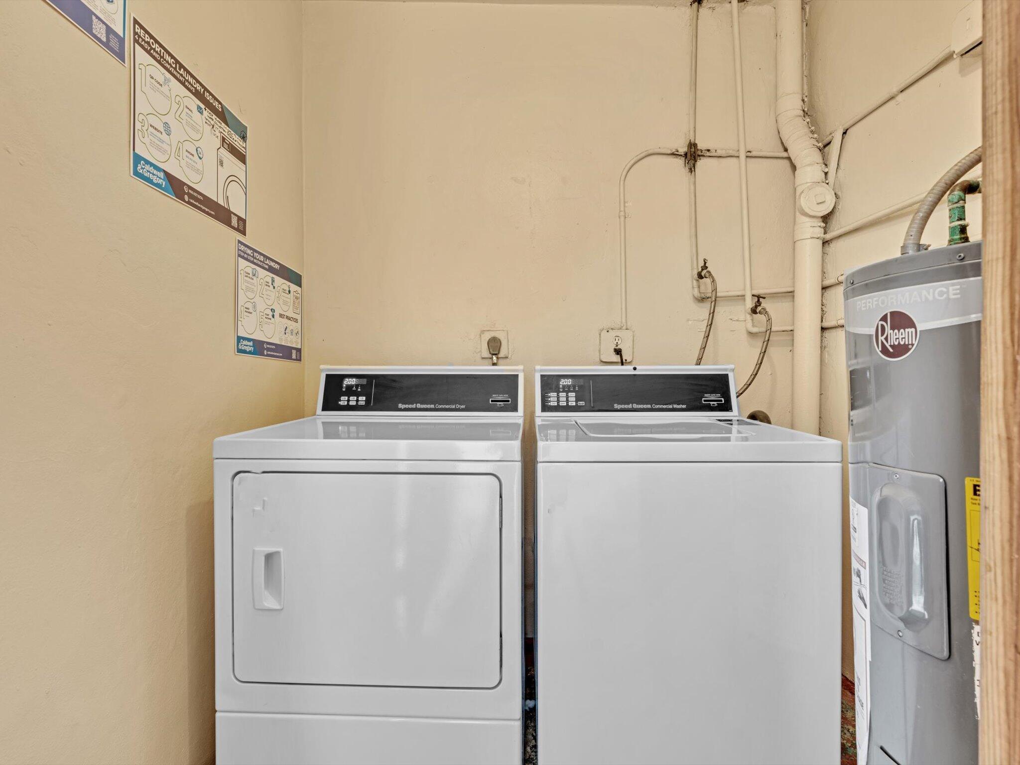 604 Northwest 13th Street, Unit 310 Boca Raton, FL 33486 - Photo 12 of 17 a utility room with dryer and washer