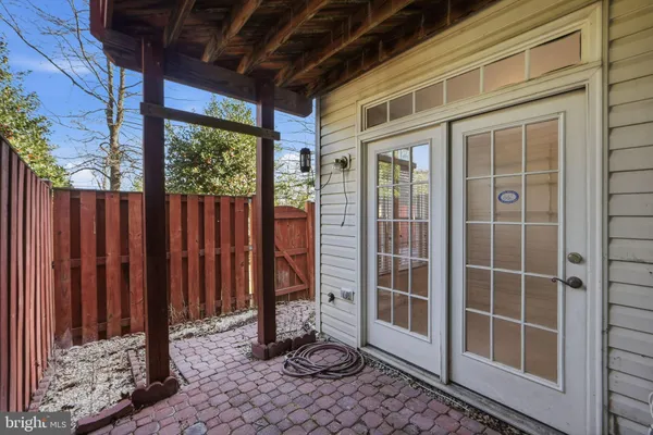 a view of front door