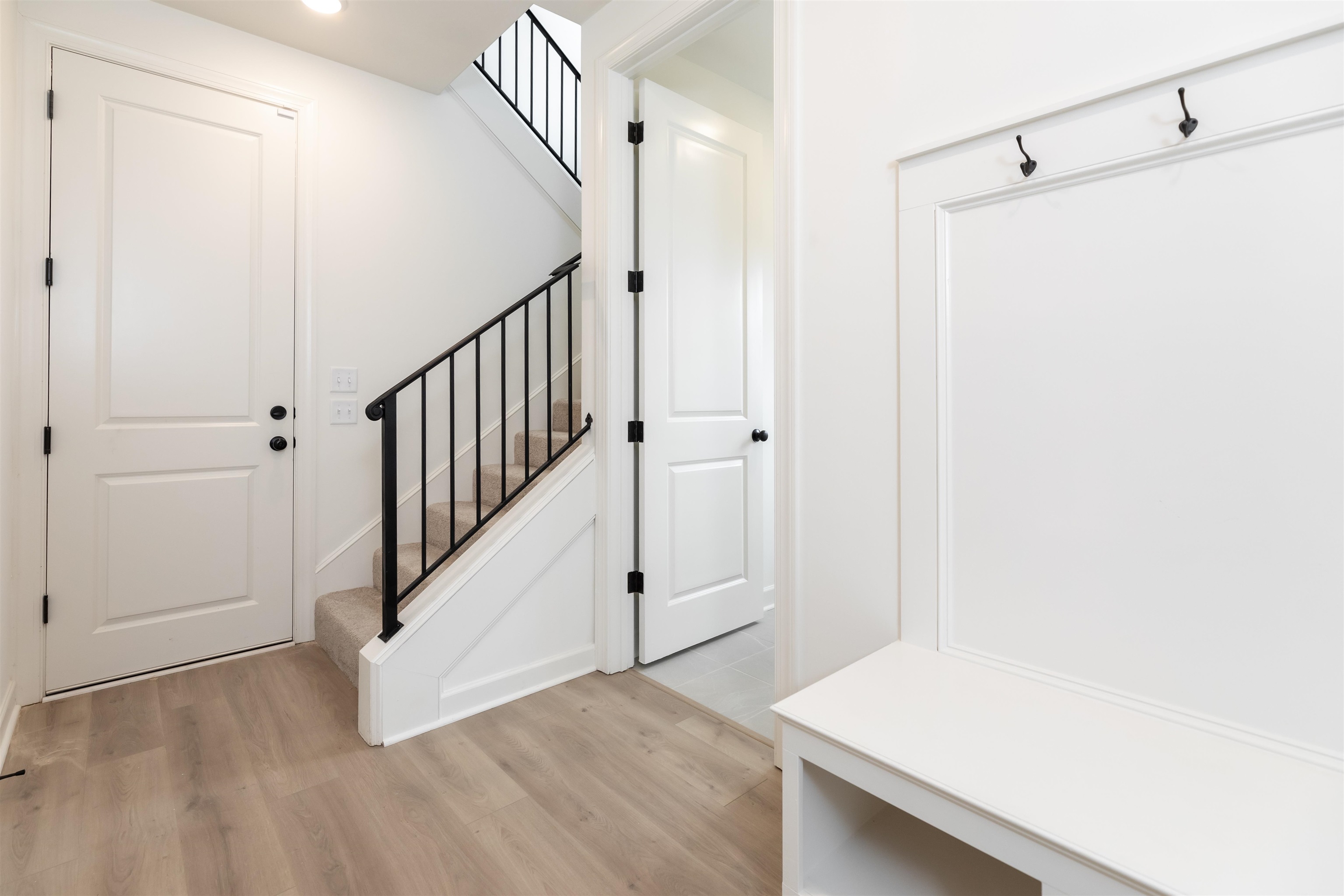 95 Misty Rdg Loop Oakland, TN 38060 - Photo 17 of 23 a view of a hallway with staircase