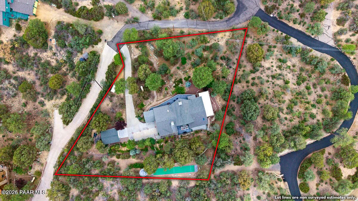 1289 Manzanita Hill Road Prescott, AZ 86303 - Photo 61 of 64 Drone View