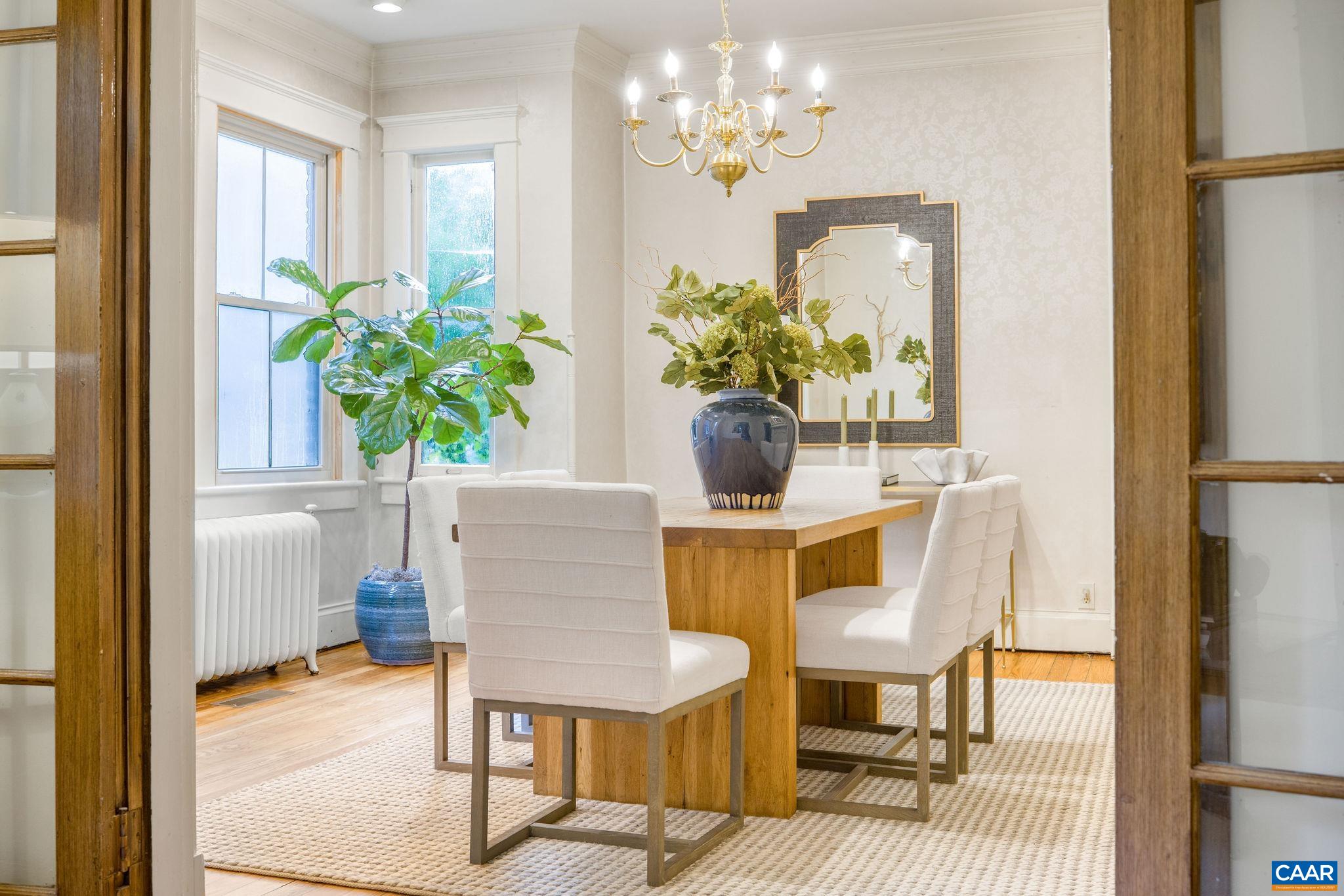 113 Altamont Circle Charlottesville, VA 22902 - Photo 9 of 43 a table room with chairs and wooden floor