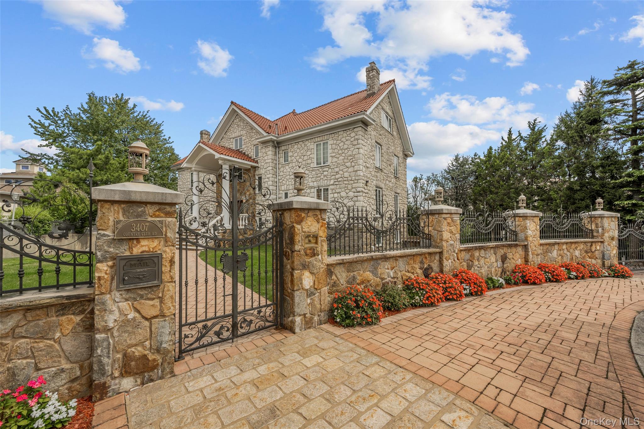 View of gate featuring a fenced front yard