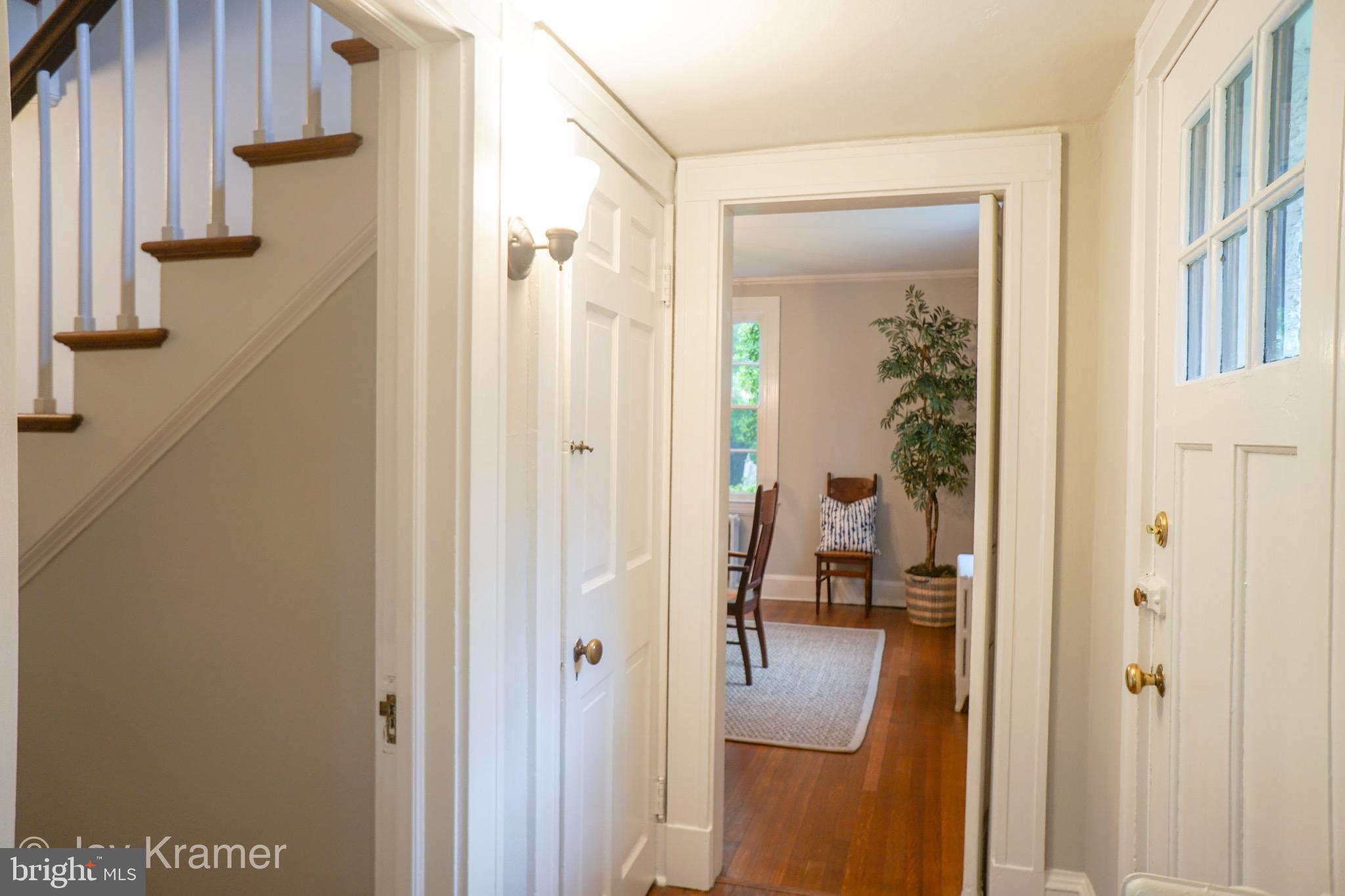 4911 Falls Rd Terrace Baltimore, MD 21210 - Photo 20 of 34 Hall from kitchen to dining room