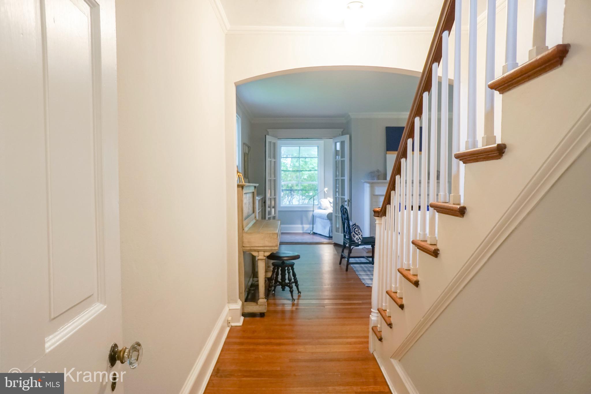 4911 Falls Rd Terrace Baltimore, MD 21210 - Photo 21 of 34 Hall from kitchen to living room
