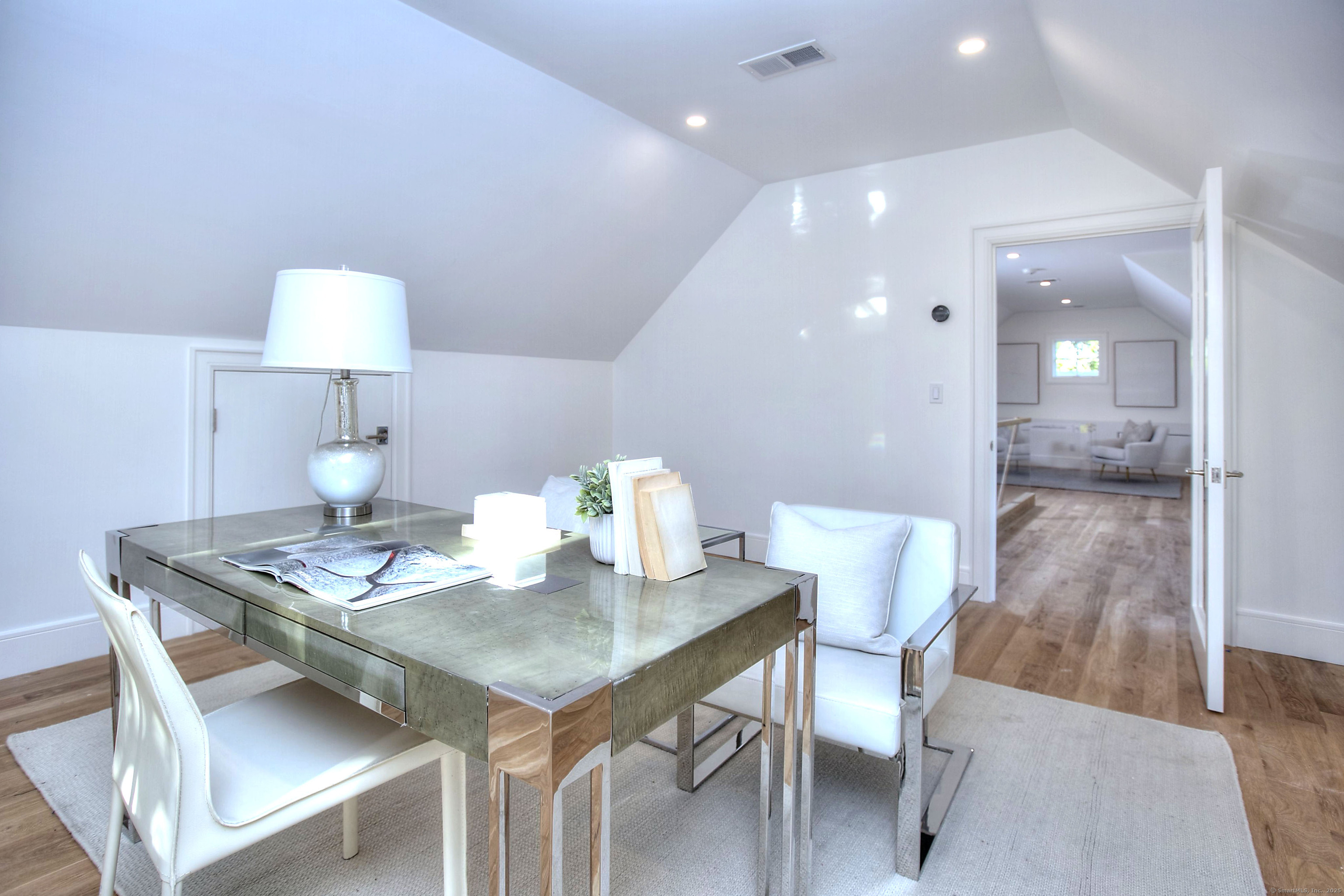 3 Hickory Hill Road Westport, CT 06880 - Photo 29 of 34 a view of a dining room with furniture and wooden floor