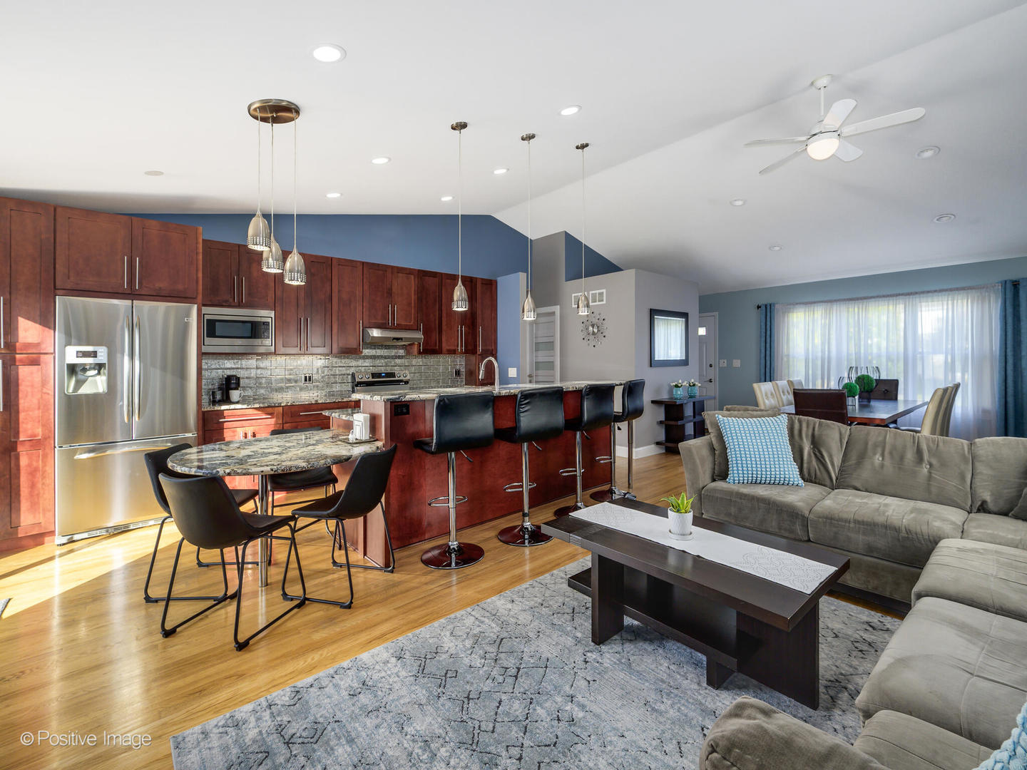 2008 Clematis Drive Algonquin, IL 60102 - Photo 2 of 25 a living room with stainless steel appliances kitchen island furniture and a kitchen view