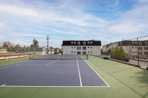 a view of a tennis court