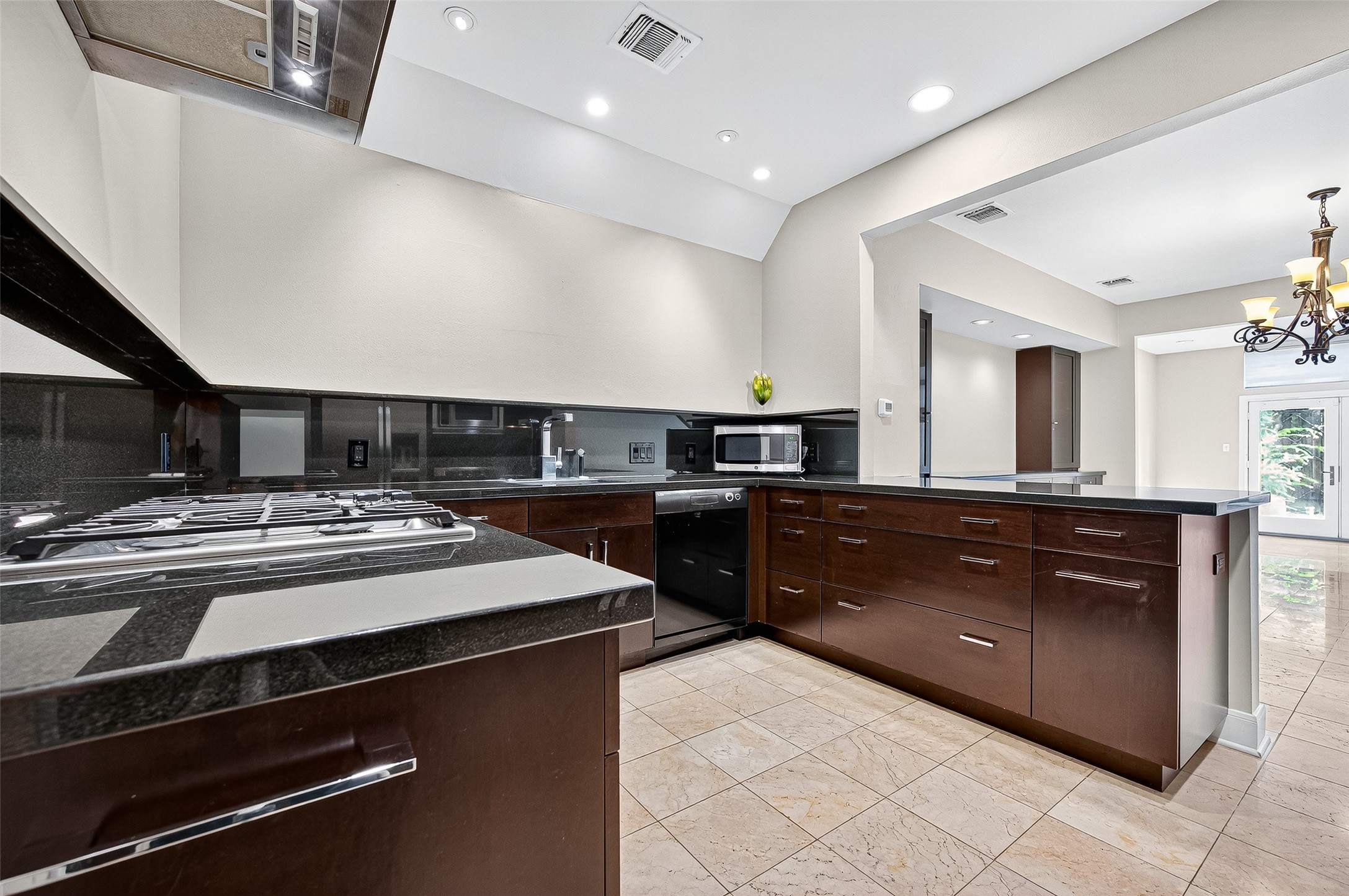 3027 Bissonnet Street Houston, TX 77005 - Photo 18 of 47 Kitchen from another angle — great storage, clean lines, and a layout that works