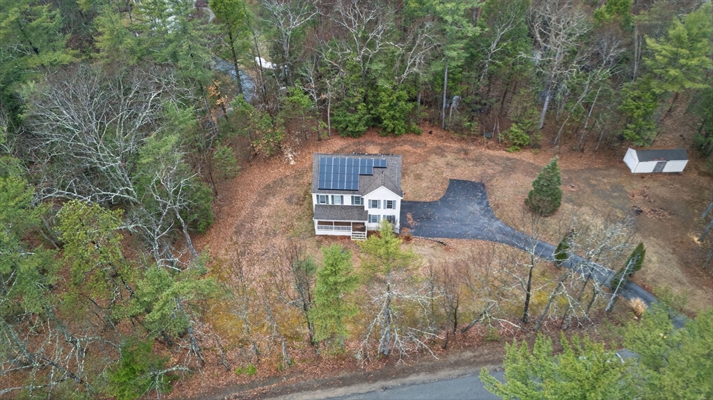 15 Scribner Road Fremont, NH 03044 - Photo 36 of 42 an aerial view of a house with outdoor space
