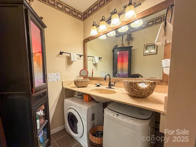 a house view with a garden