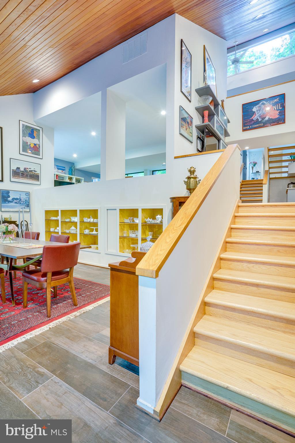 11405 Purple Beech Drive Reston, VA 20191 - Photo 25 of 72 a view of entryway and hall with dining room