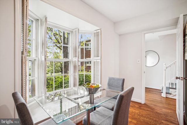 a view of a livingroom with furniture and wooden floor