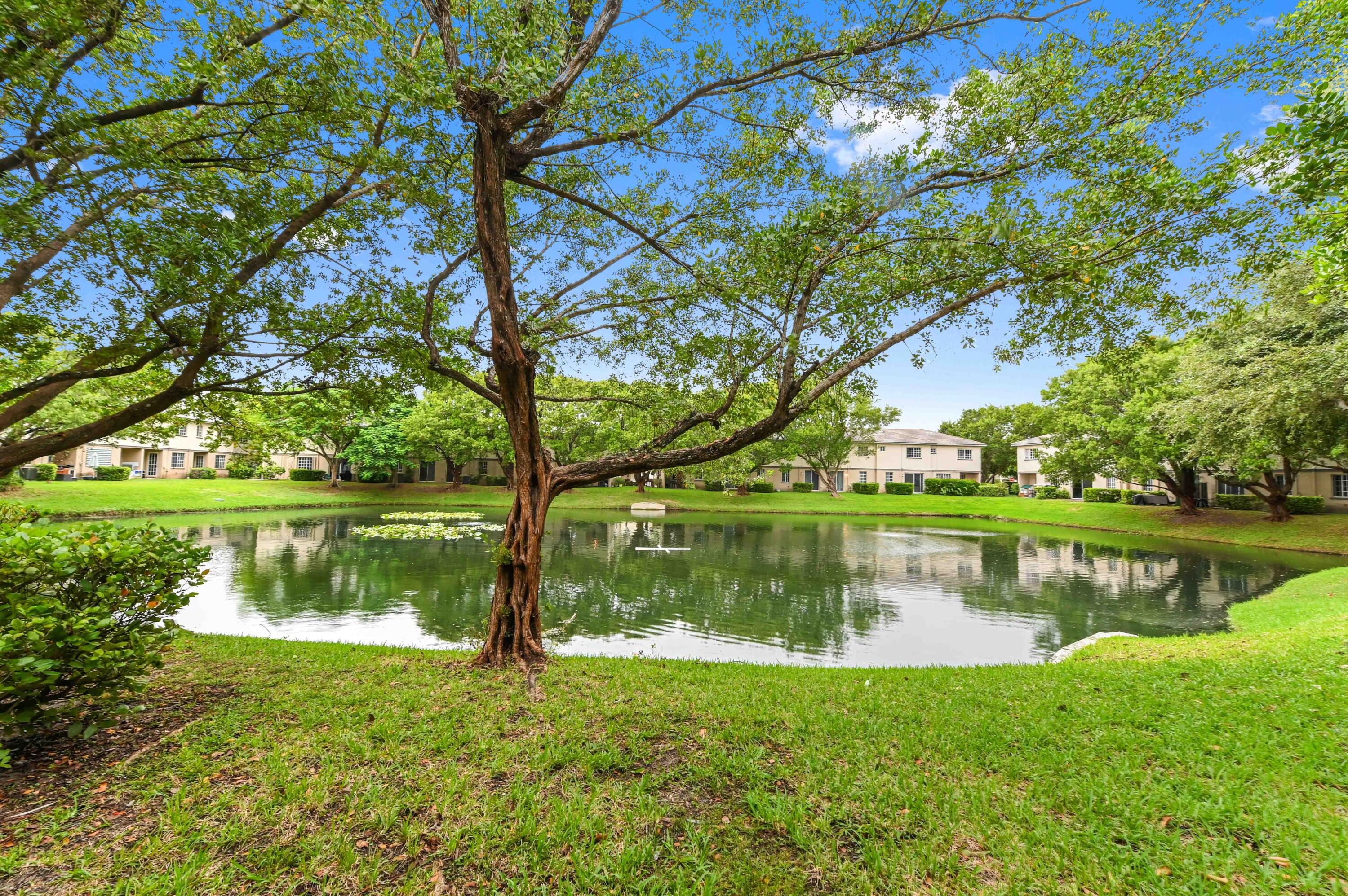 975 Tortuga Drive Riviera Beach, FL 33404 - Photo 27 of 29 a view of lake with green space