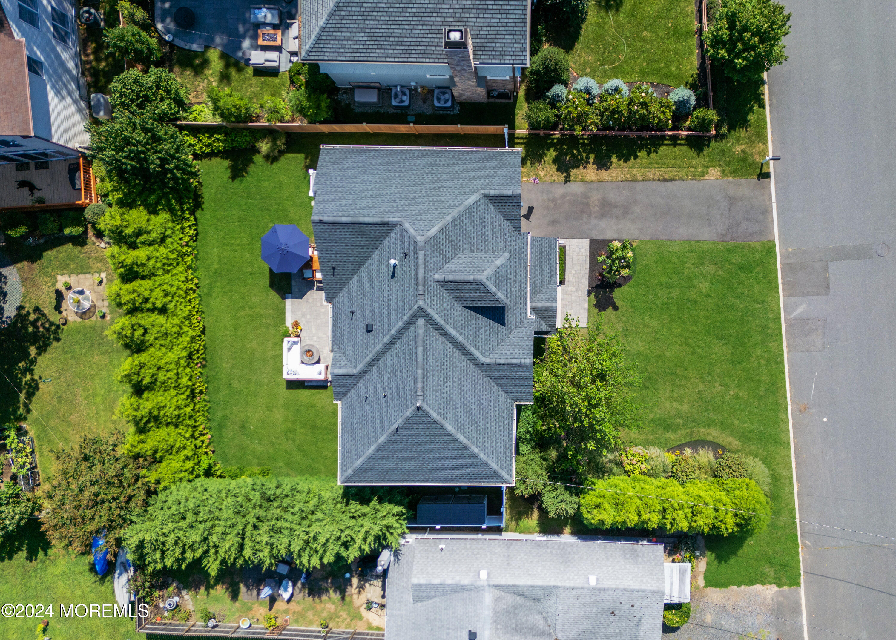 27 Center Street Rumson, NJ 07760 - Photo 56 of 57 an aerial view of a house