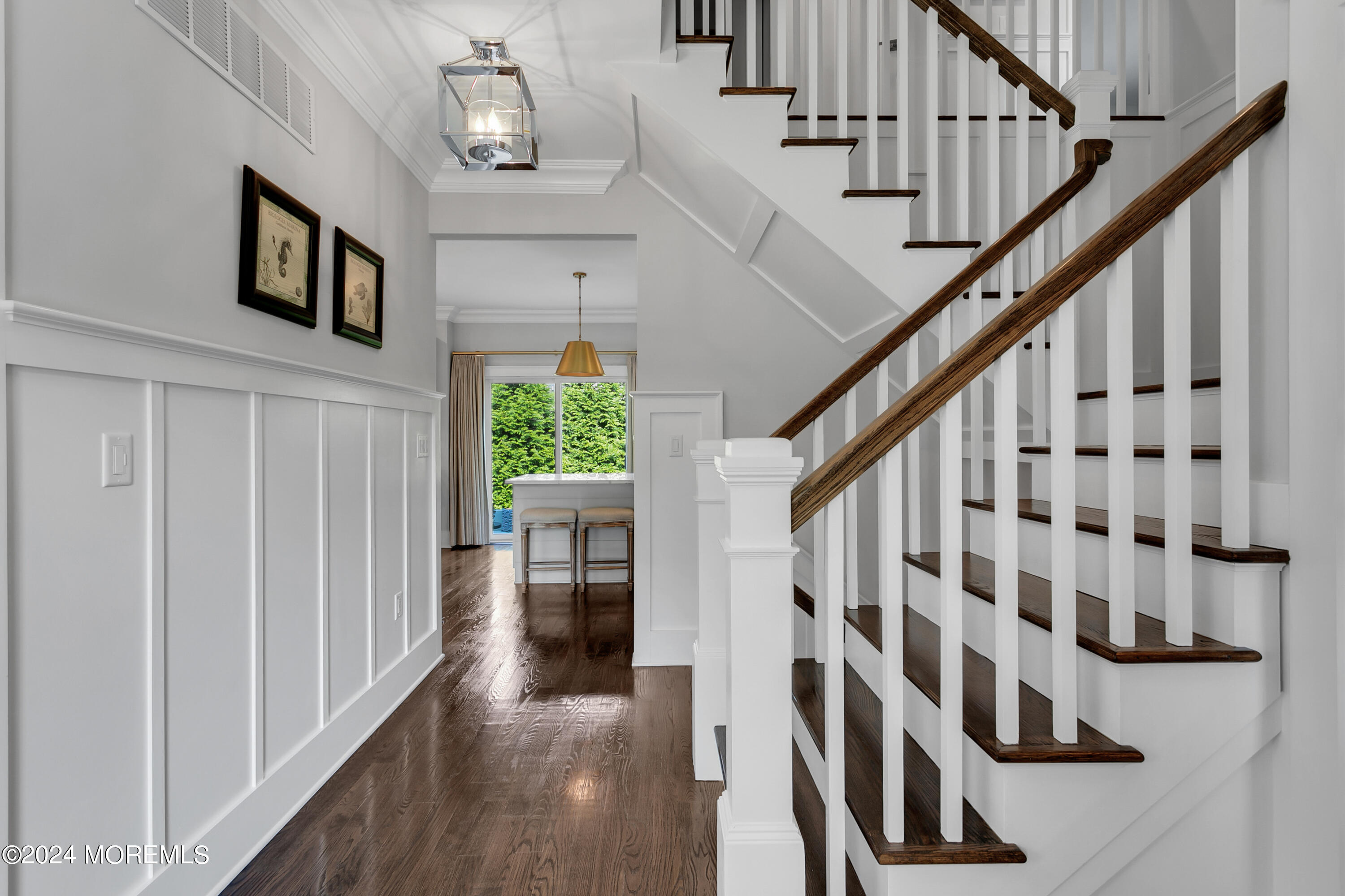 27 Center Street Rumson, NJ 07760 - Photo 6 of 57 a view of an entryway with wooden floor