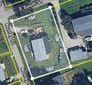 an aerial view of a