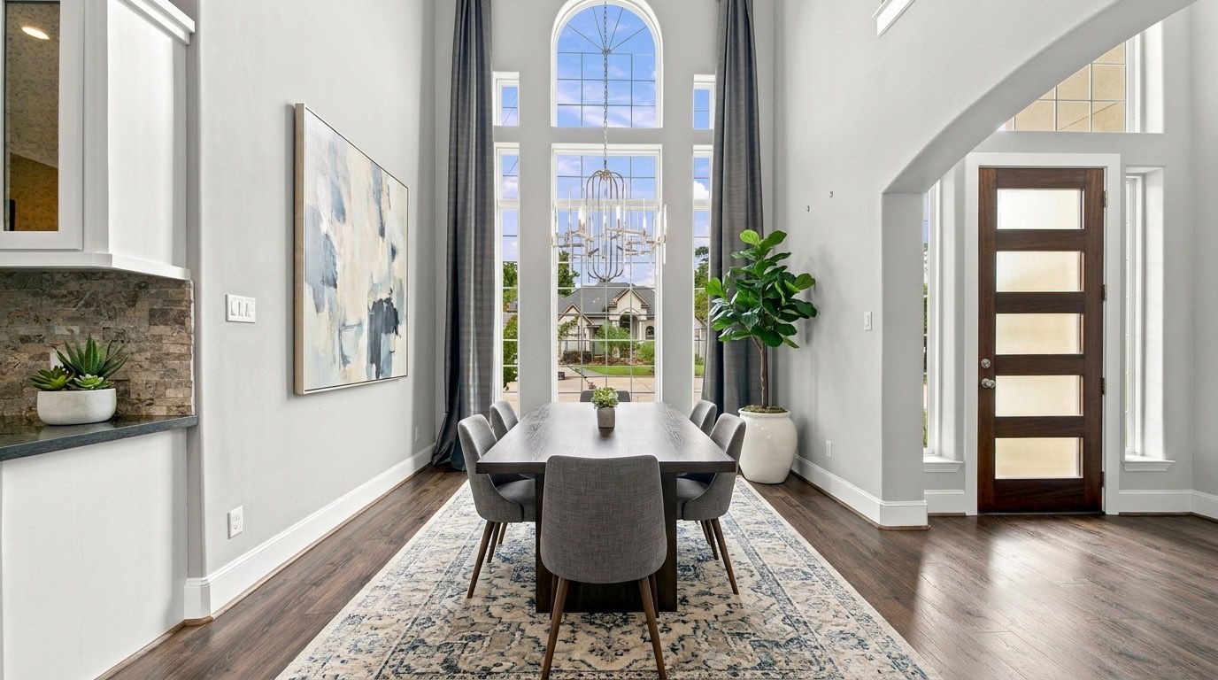 6515 Kodes Clay Court Spring, TX 77379 - Photo 8 of 50 Virtually staged Dining Room.