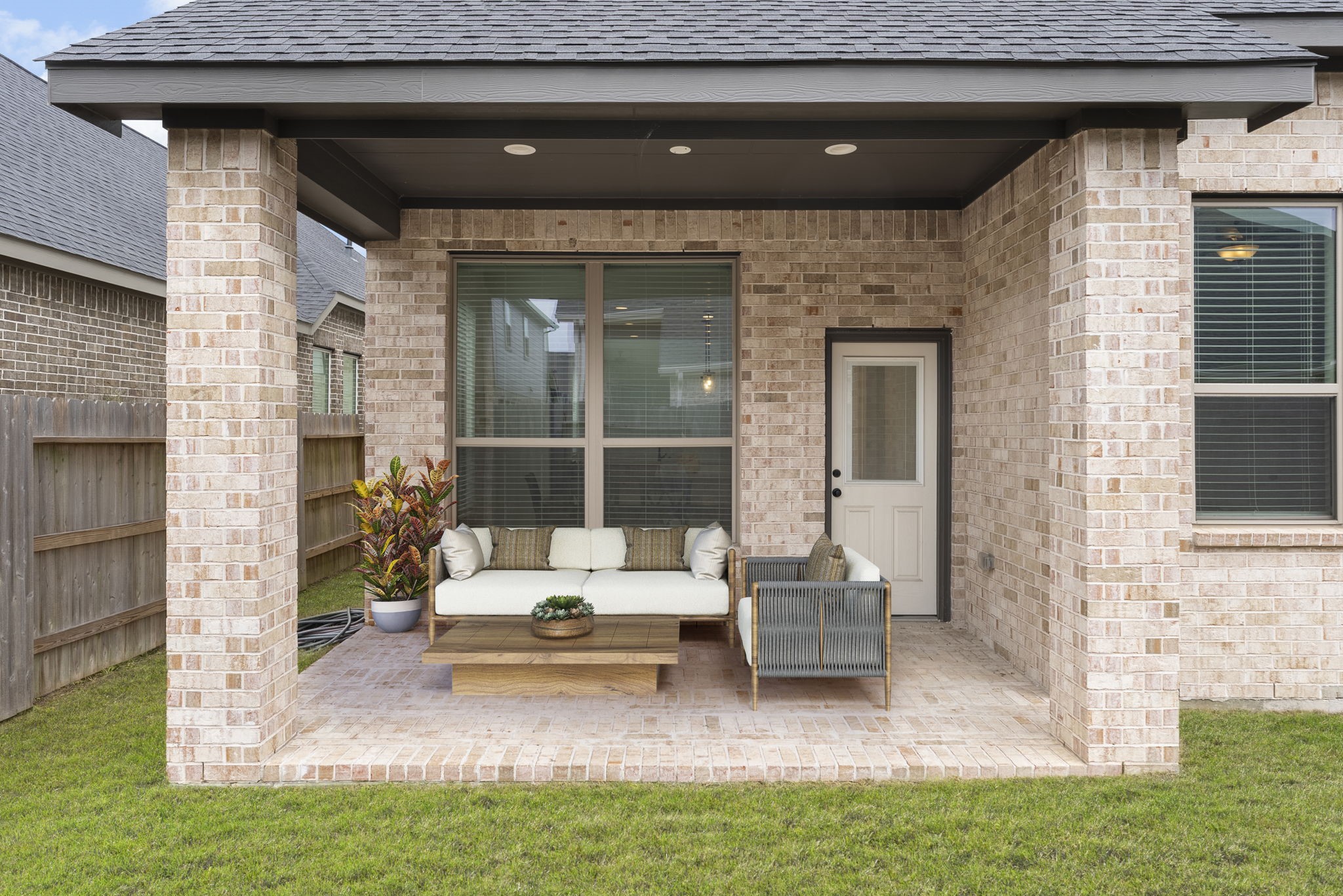 10659 Wild Chives Conroe, TX 77385 - Photo 19 of 23 Charming back porch (Virtually staged)