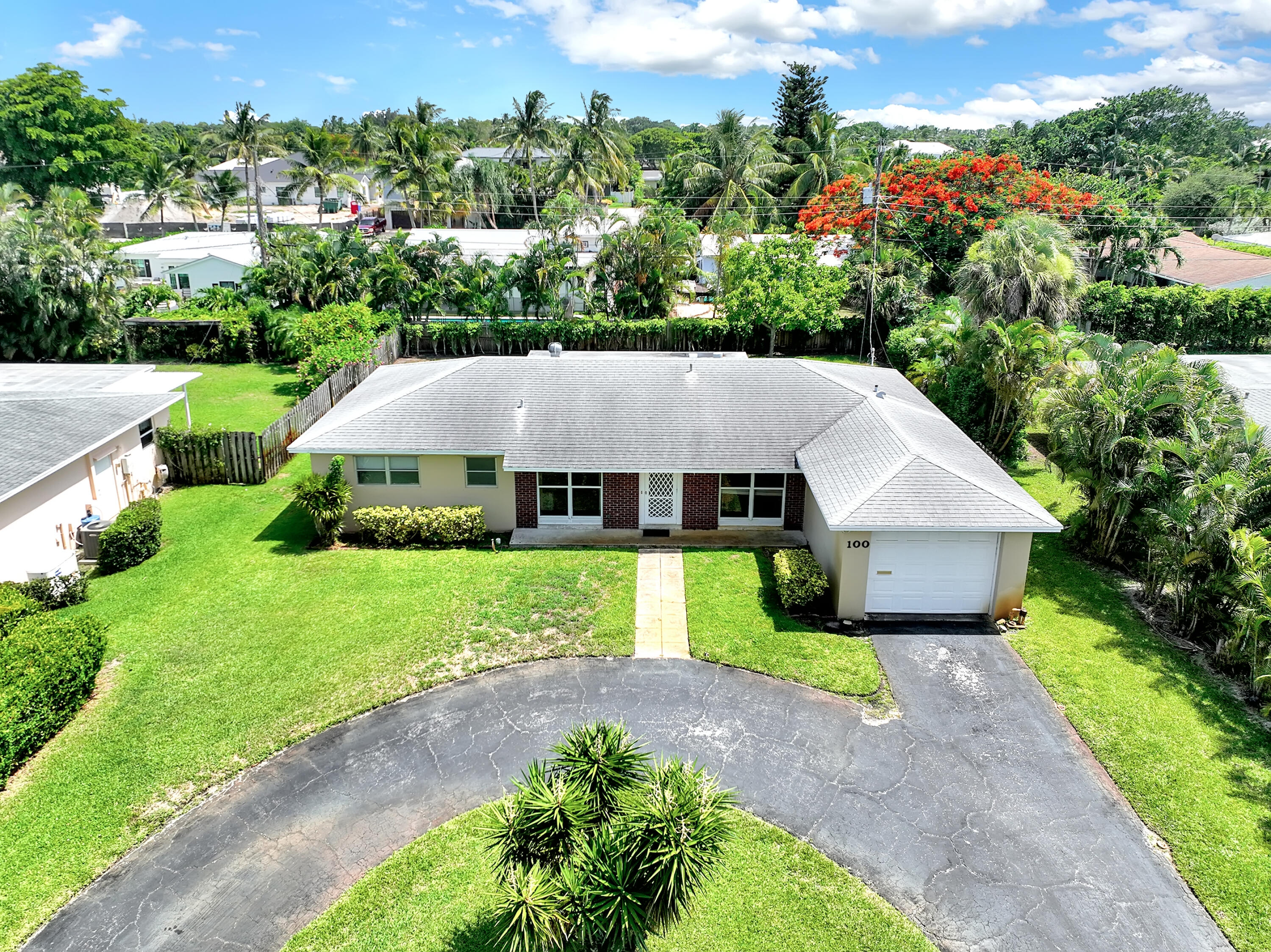 100 Northwest 18th Street Delray Beach, FL 33444 - Photo 1 of 27 Aerial Front