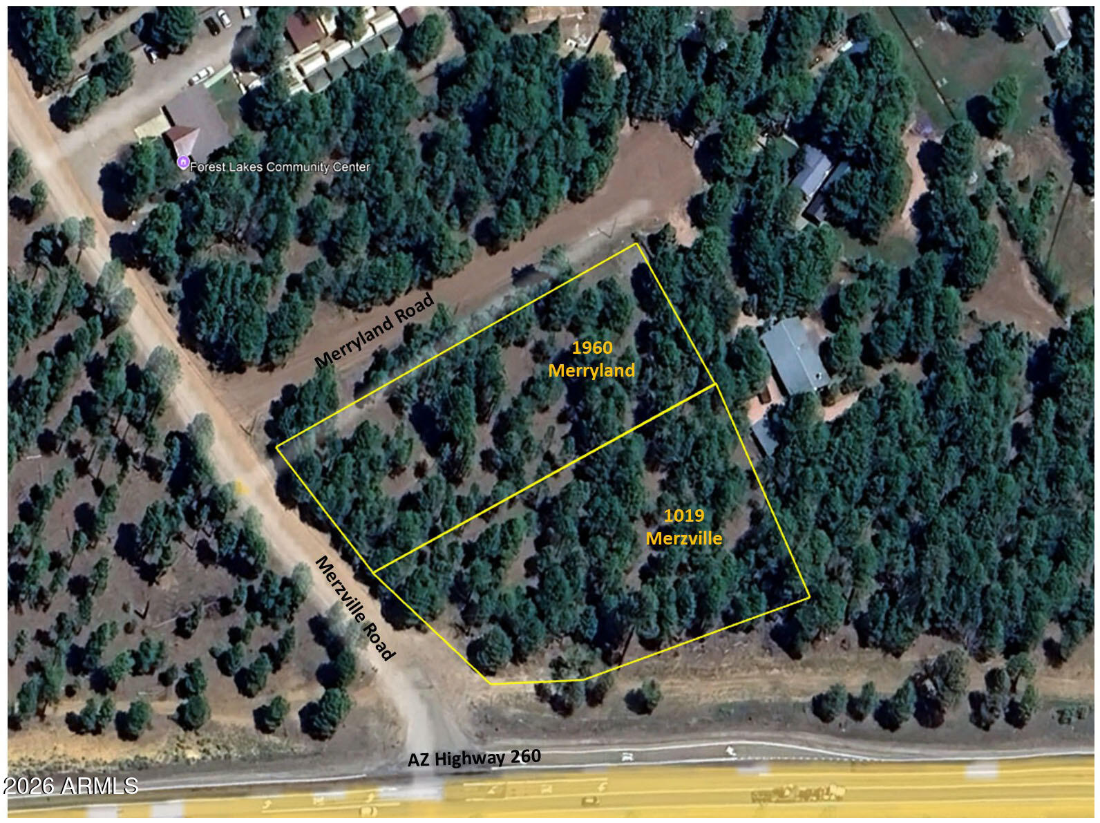 1960 Merryland Road, Unit 233 Forest Lakes, AZ 85931 - Photo 9 of 9 Aerial View