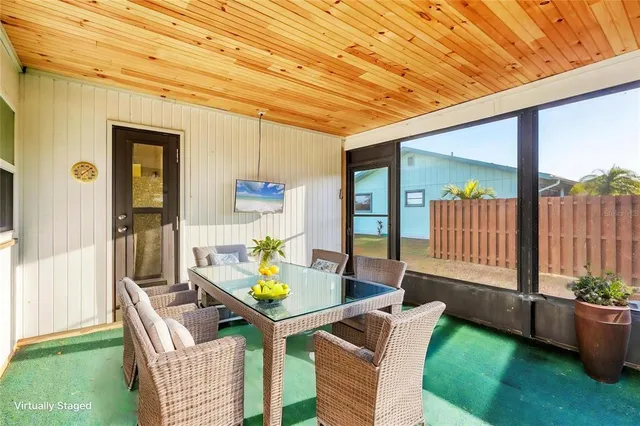 a view of an outdoor space and a yard