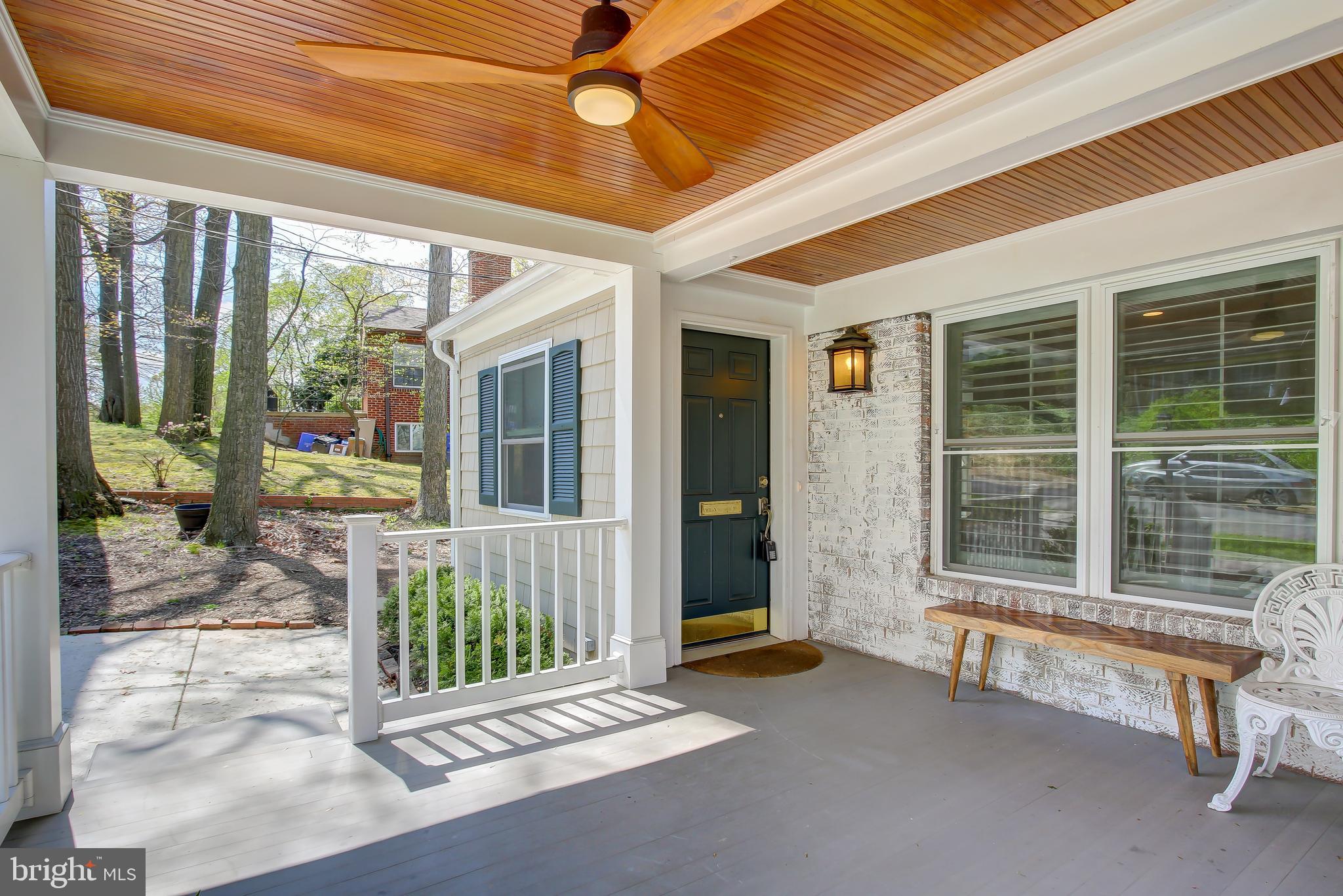 10314 Pierce Drive Silver Spring, MD 20901 - Photo 4 of 33 Wide front porch with bead board ceiling.