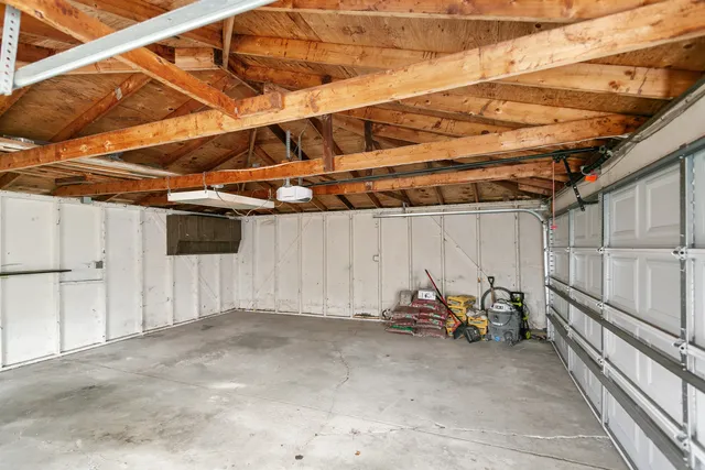 a view of a bike storage area