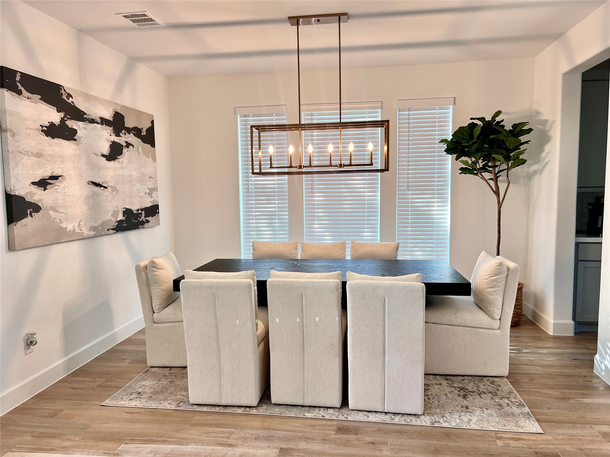176 Sweeping Valley Drive Montgomery, TX 77316 - Photo 20 of 50 a living room with furniture and a chandelier
