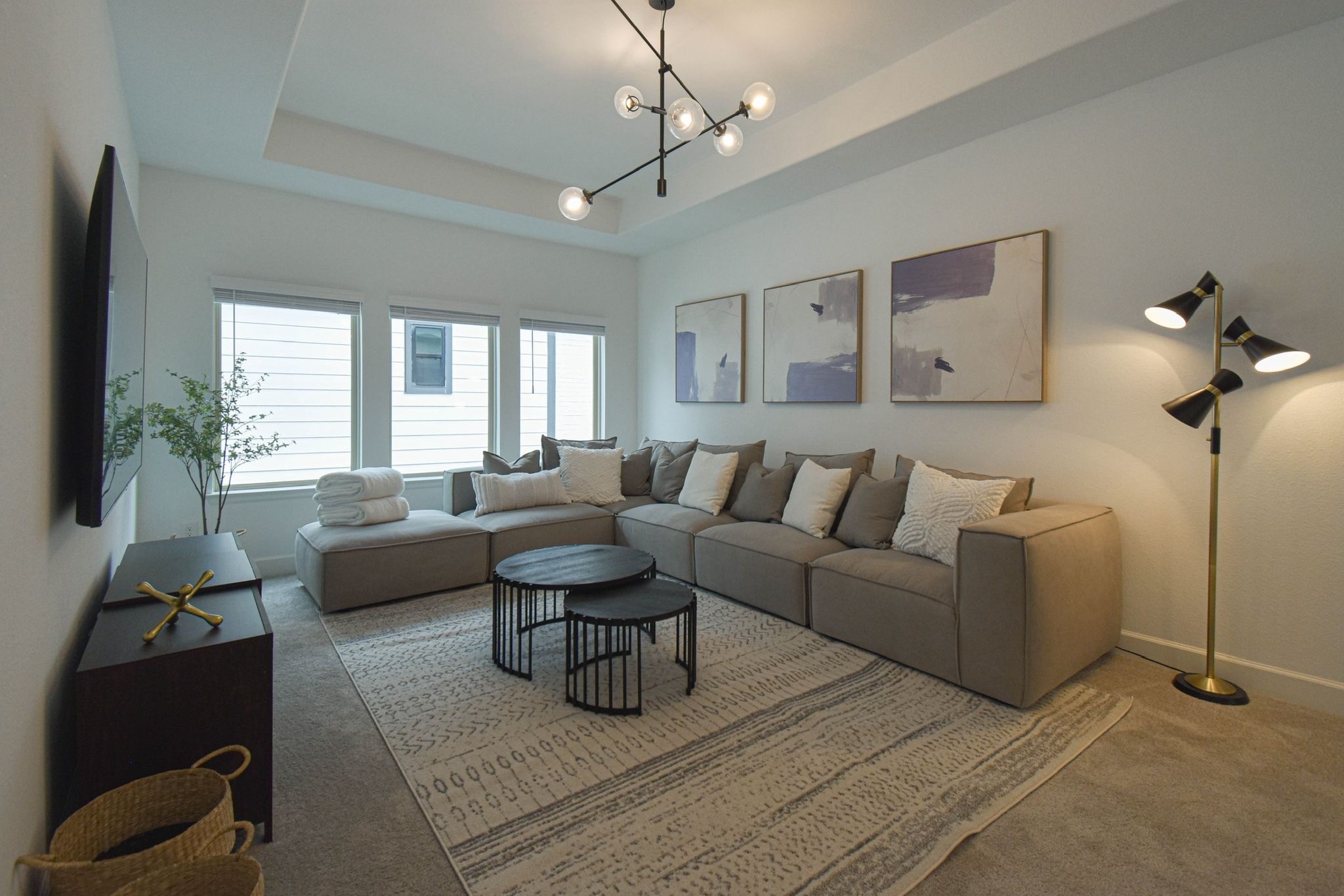176 Sweeping Valley Drive Montgomery, TX 77316 - Photo 3 of 50 a living room with furniture and a large window