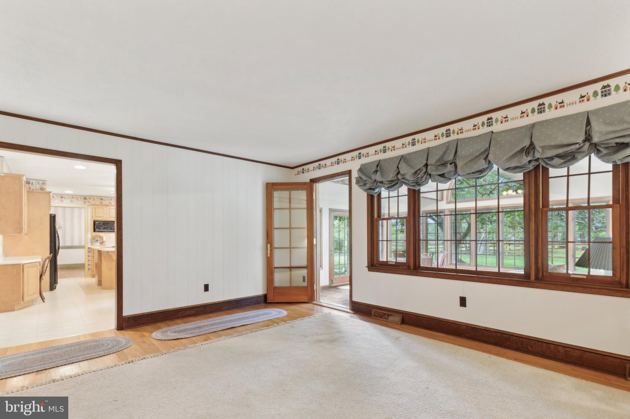 309 East Fiedler Road Ambler, PA 19002 - Photo 18 of 52 Family Room View to Sunroom and Kitchen