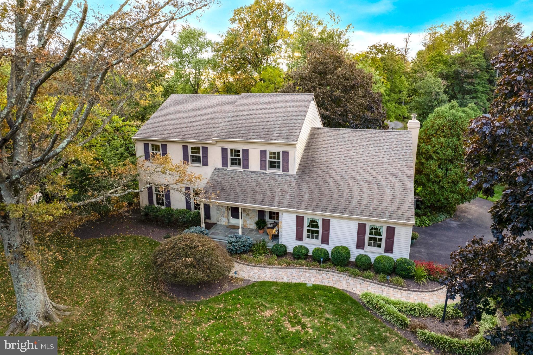 309 East Fiedler Road Ambler, PA 19002 - Photo 2 of 52 Aerial of Front