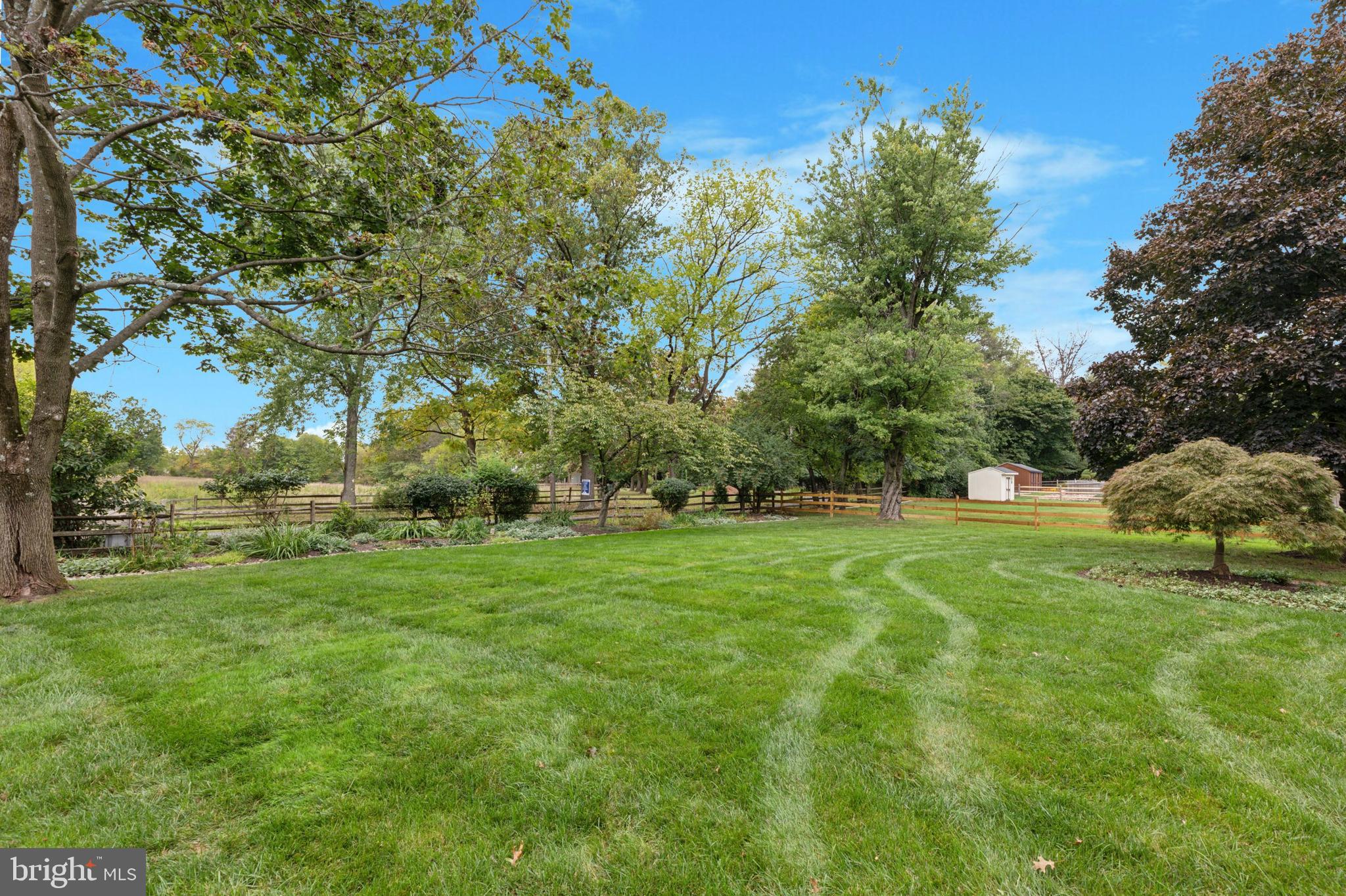 309 East Fiedler Road Ambler, PA 19002 - Photo 43 of 52 View of open space from rear of the home