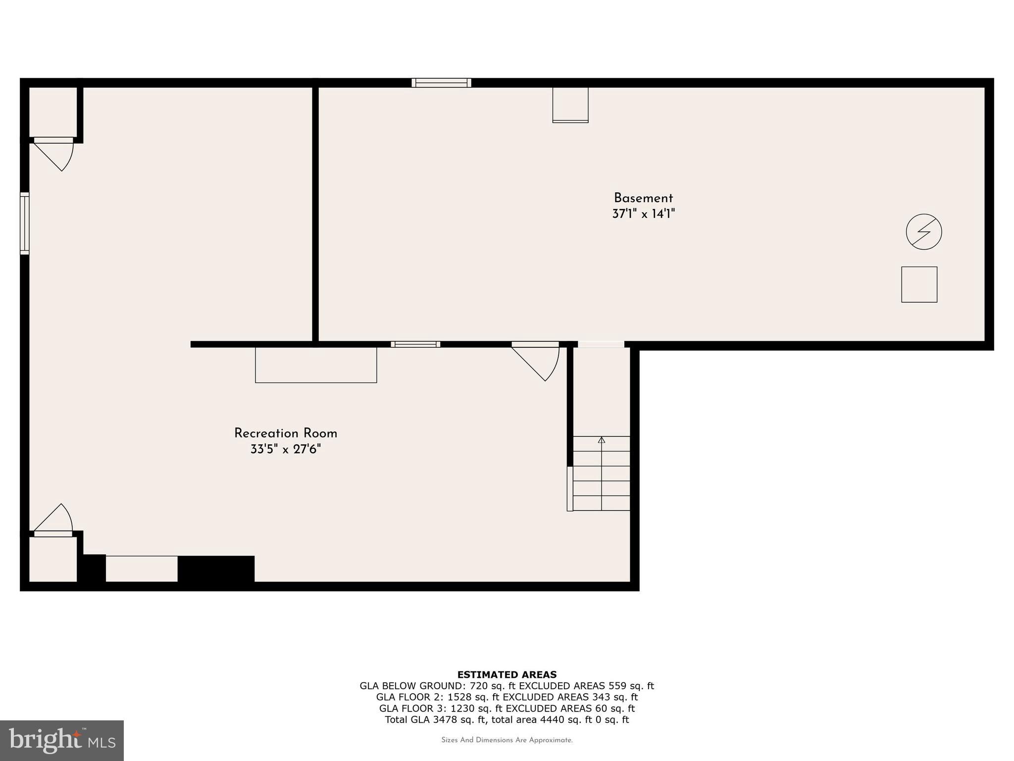 309 East Fiedler Road Ambler, PA 19002 - Photo 51 of 52 Basement Floor Plan