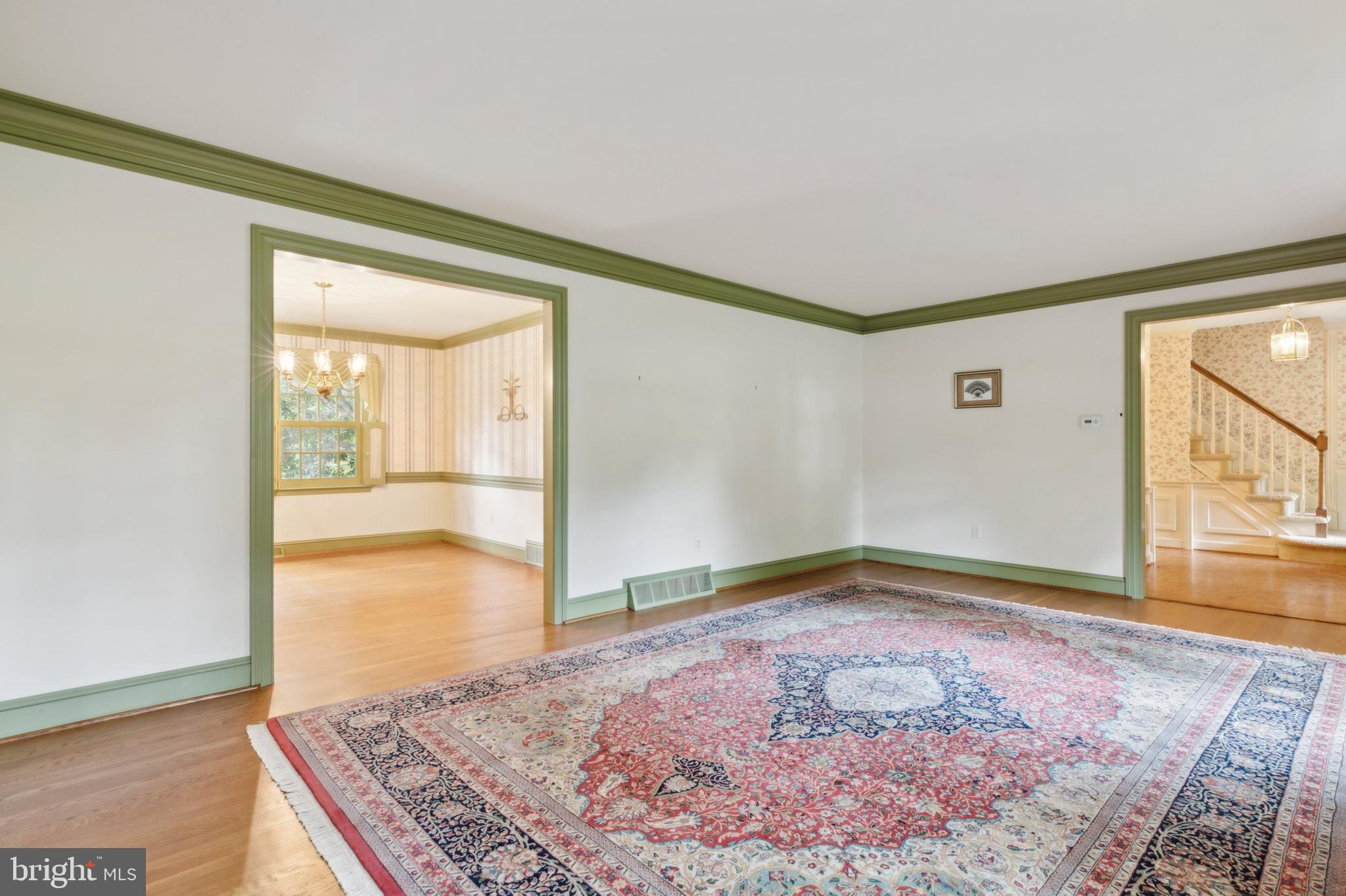 309 East Fiedler Road Ambler, PA 19002 - Photo 9 of 52 Living Room view to Dining Room