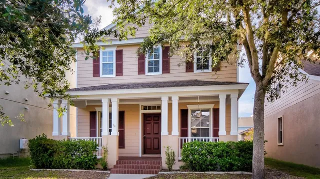 front view of a houses