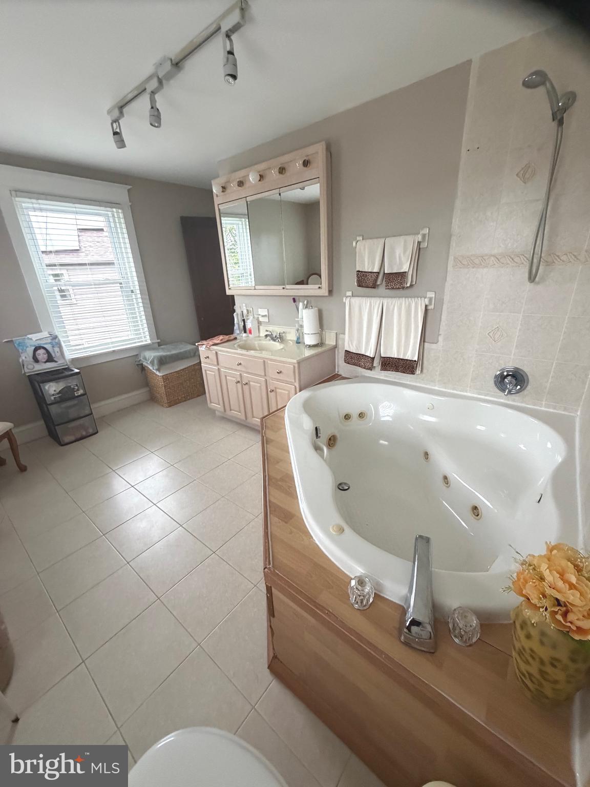 463 Burmont Road Drexel Hill, PA 19026 - Photo 24 of 39 a bathroom with a tub sink and mirror