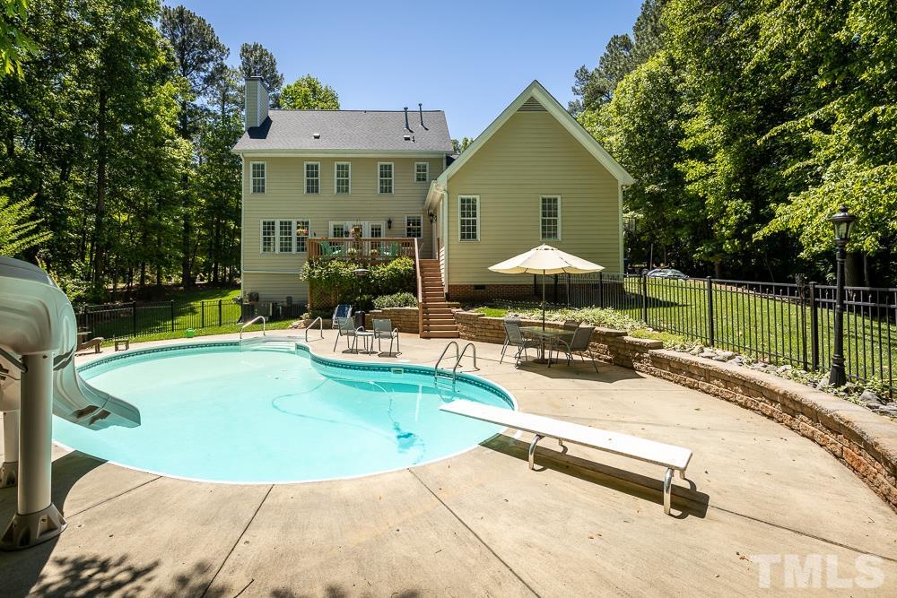 12625 Amoretto Way Raleigh, NC 27613 - Photo 40 of 42 swimming pool view with a outdoor seating