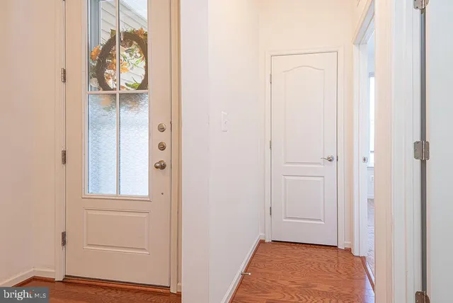 a bathroom with a sink a mirror and a potted plant