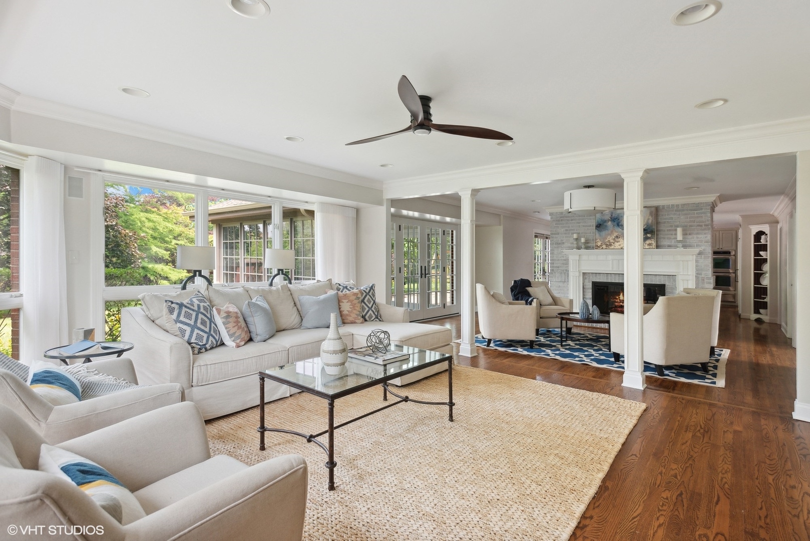 2420 Dorina Drive Northfield, IL 60093 - Photo 11 of 51 a living room with furniture and a large window