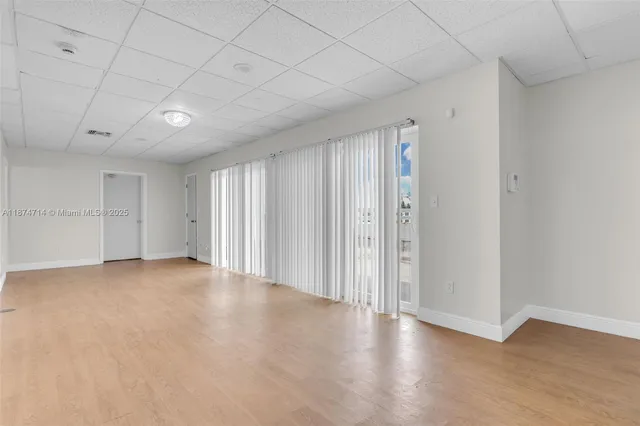 a view of empty room